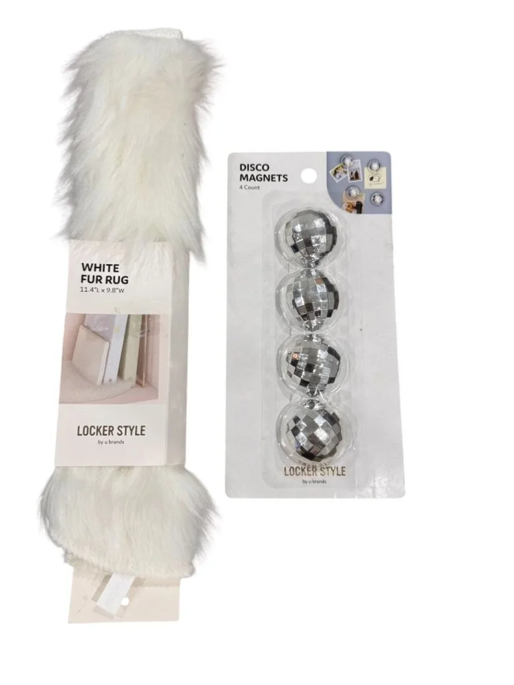 White Fur Rug 11.4